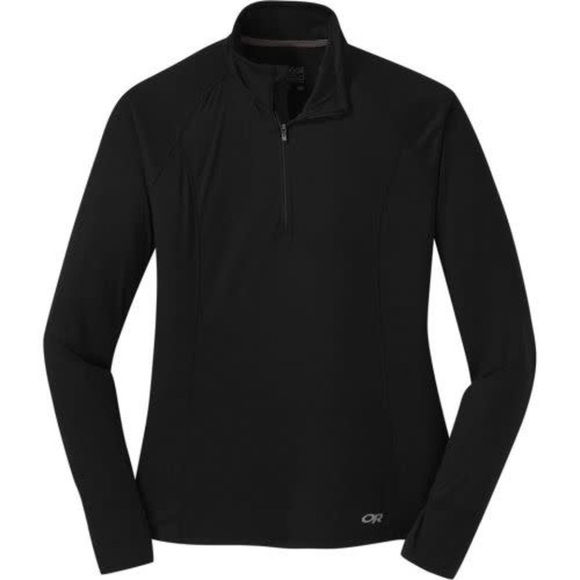 Outdoor Research Echo Quarter Zip Black XXL - Picture 1 of 3
